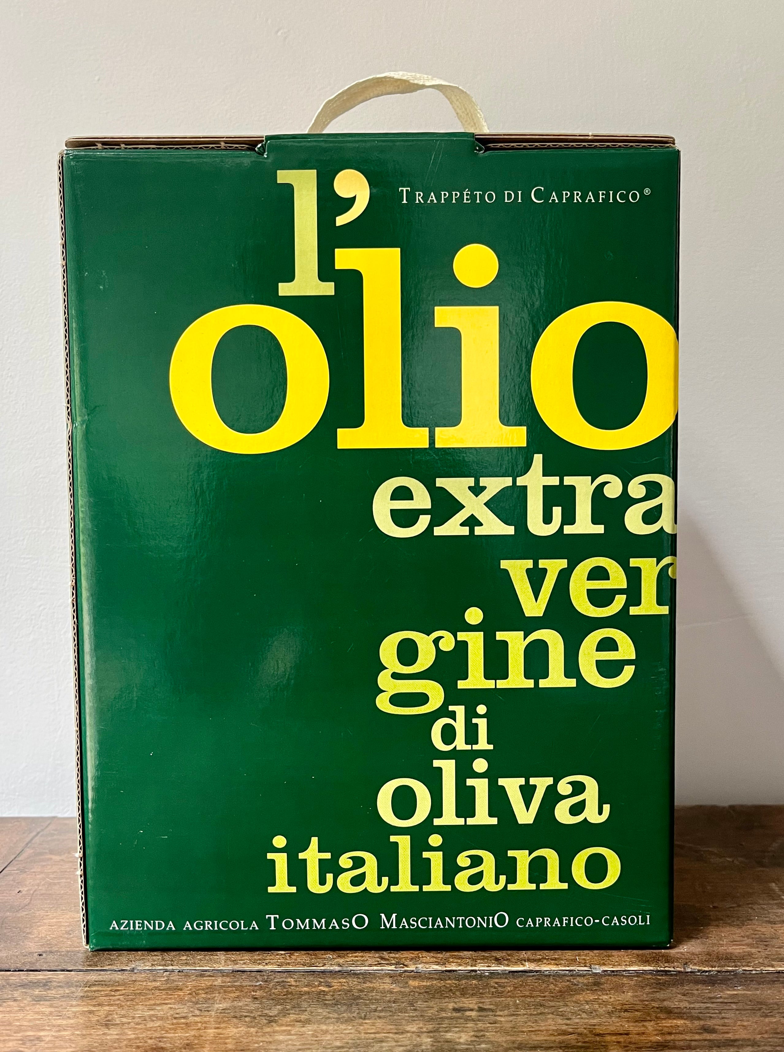 Trappeto di Caprafico Extra Virgin Blend. 500, 1000ml or 3ltr