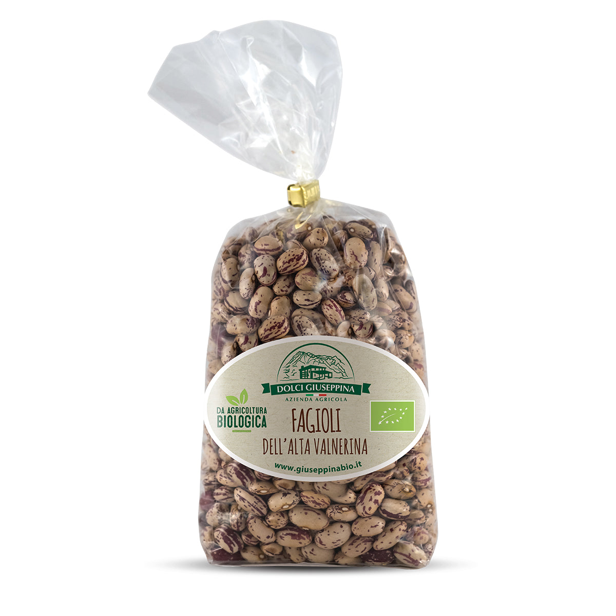 Organic Borlotti Beans. 500g