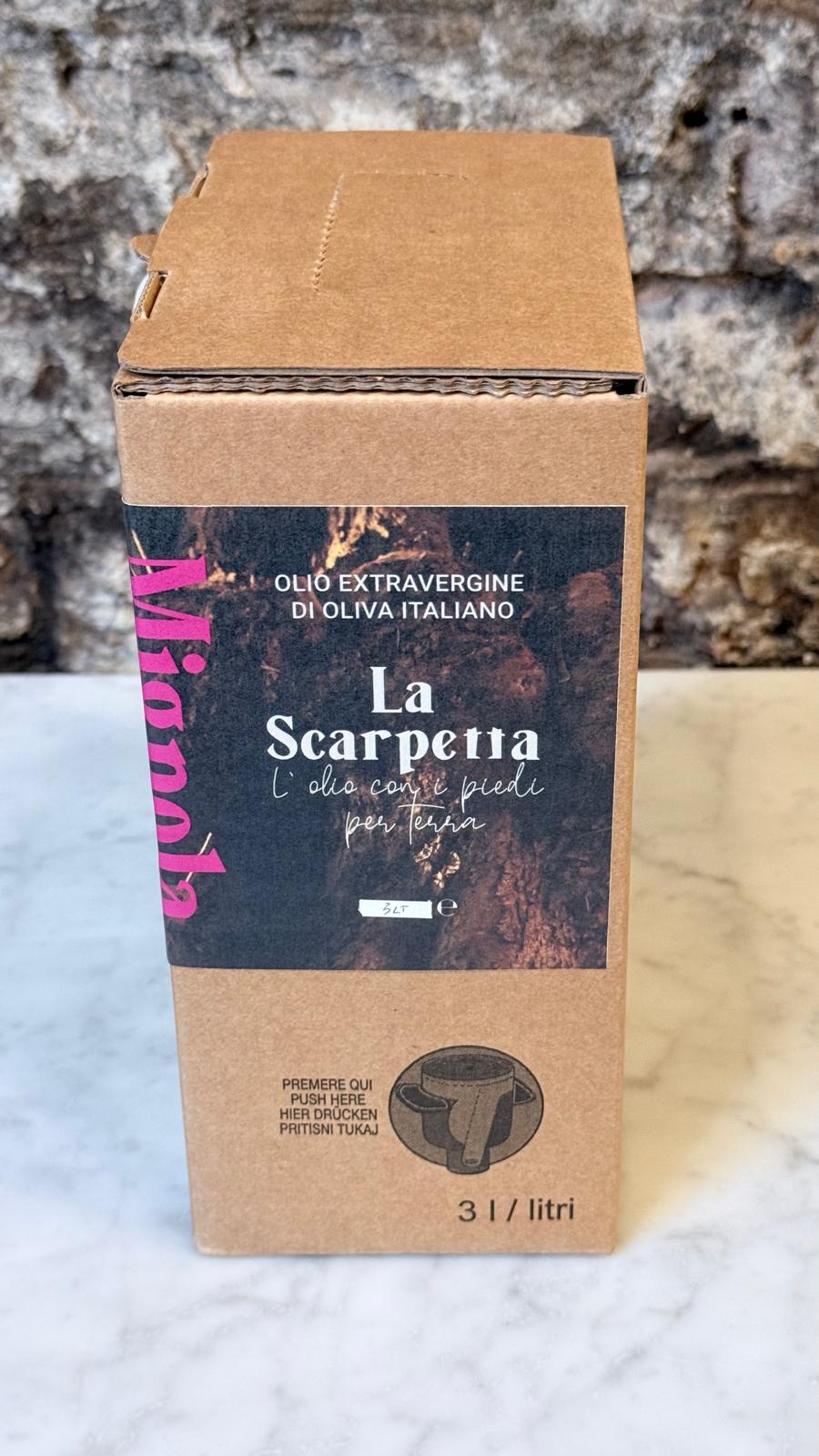 La Scarpetta Extra Virgin Olive Oil. Mignola 2025 Harvest