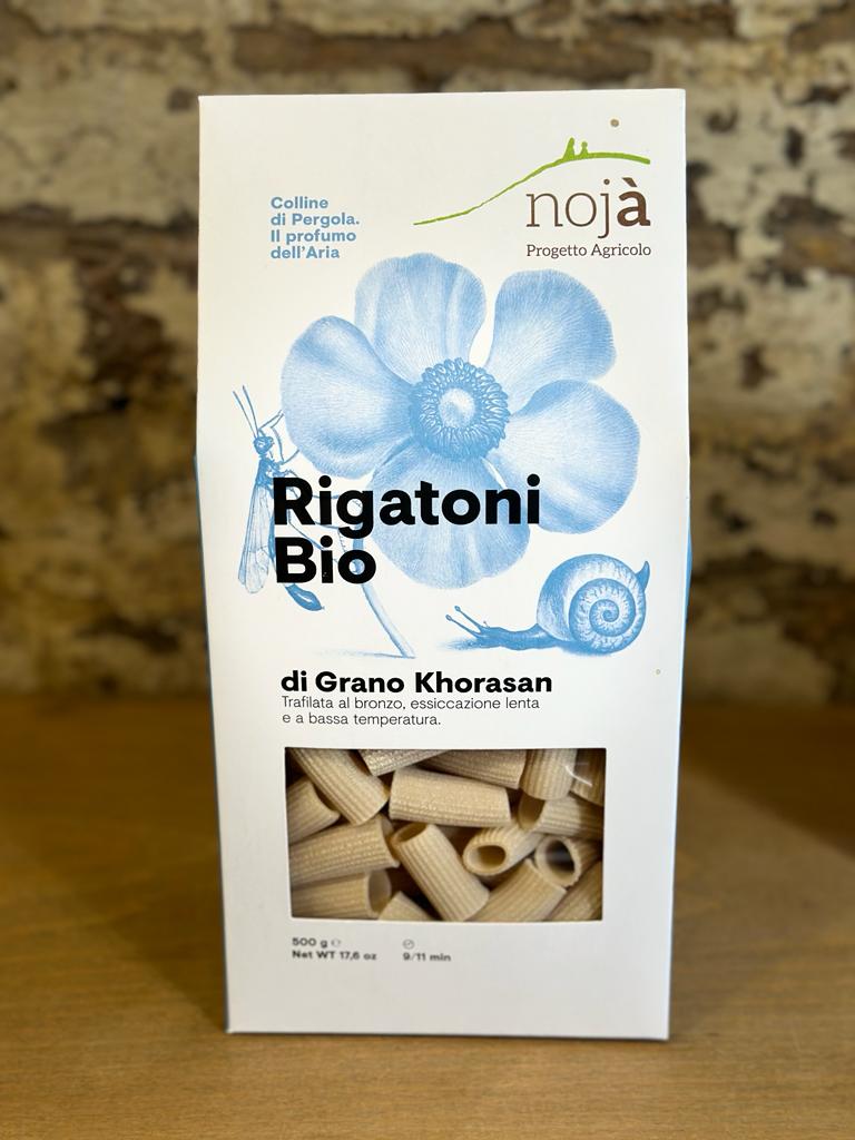 Organic Khorasan Rigatoni Pasta (500g)