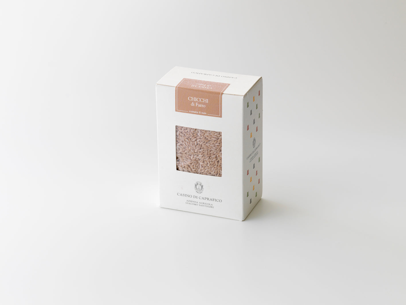 100% Farro Caprafico Chicchi Pasta 'Grains' (500g)